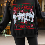 Have A Merry Twice-mas Sweatshirt Twice Srategy Shirt Like It Like It Shirt TWICE Shirt - Lilybirchmarket