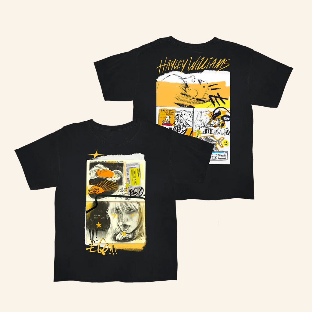 Hayley Williams Merch Ego Black T-Shirt Gifts For Music Lovers - Lily Birch Market