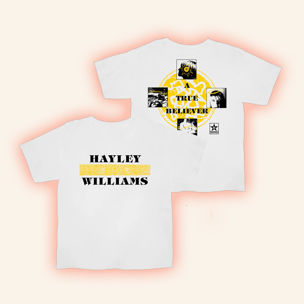 Hayley Williams Merch True Believer Ivory T-Shirt Presents For Music Lovers - Lily Birch Market