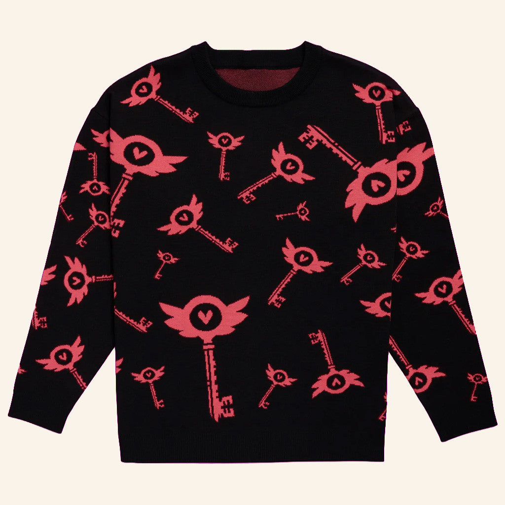Hazbin Hotel Merch Key Sweatshirt Christmas Presents For Girlfriend - Lilybirchmarket
