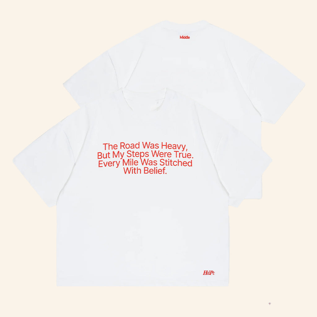 HdPc Merch The Road Was Heavy T-Shirt Motivational Quote Shirt Gifts For Her - Lily Birch Market