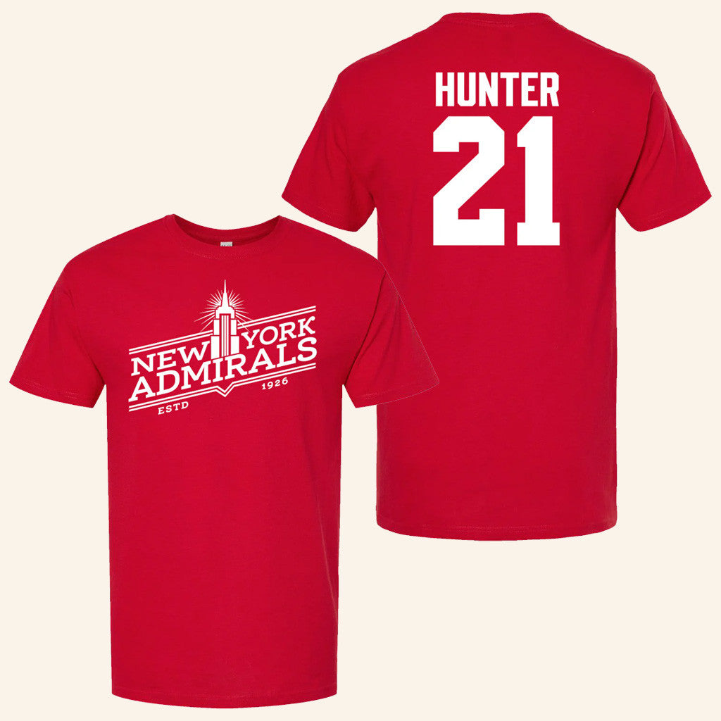 Heated Rivalry Merch Scott Hunter 21 New York Admirals T-Shirt Xmas Gifts For Dad - Lily Birch Market