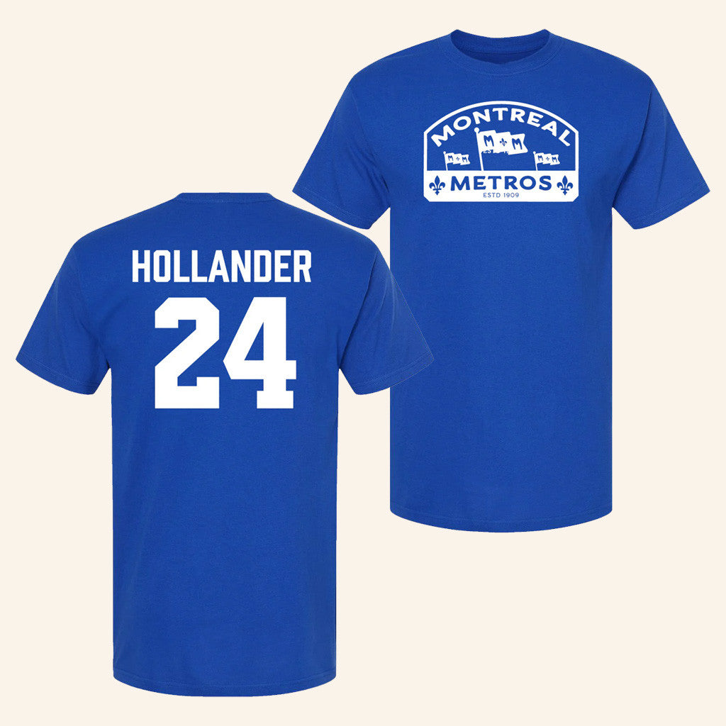 Heated Rivalry Merch Shane Hollander 24 Montreal Metros T-Shirt Dad Christmas Gifts - Lily Birch Market