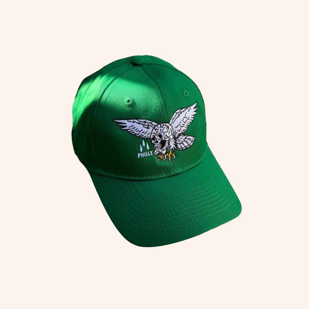 Heavyslime Merch Eagle Skull Embroidered Hat Unique Gifts For Husband - Lilybirchmarket