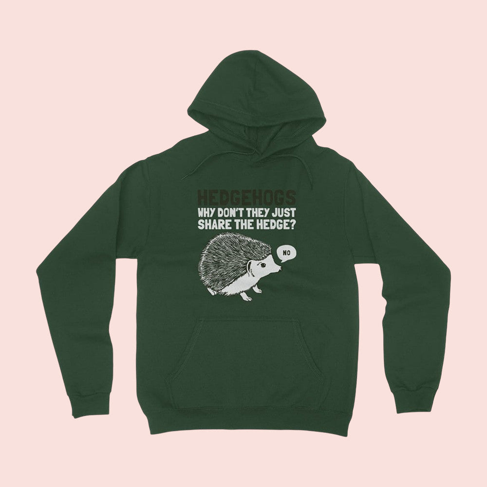 Hedgehogs Why Don't They Just Share The Hedge Hoodie Gil Marry Me Merch Fan Apparel - Lilybirchmarket