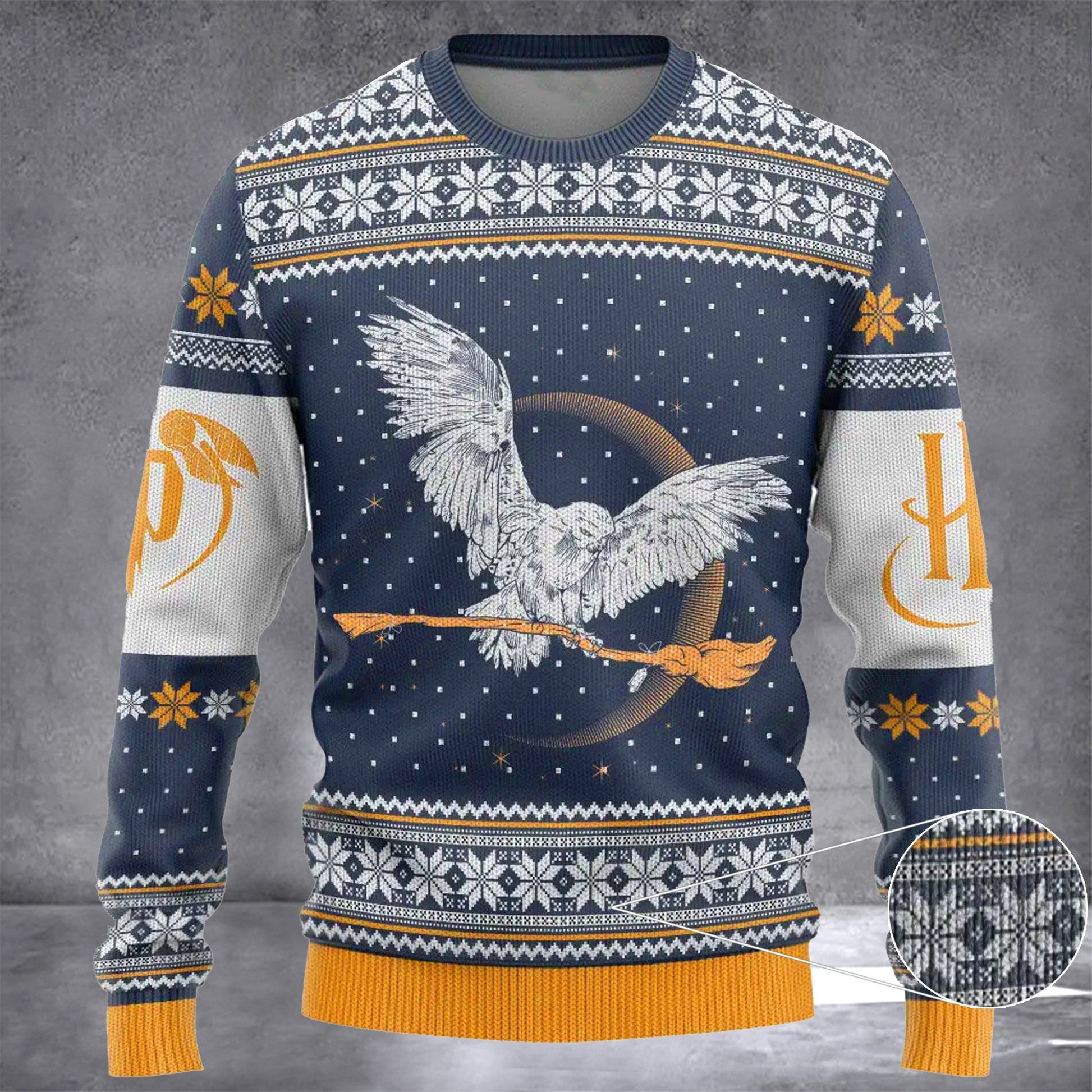 Hedwig Ugly Christmas Sweater 2024 Xmas Holiday Sweater Gifts For Brother - Lily Birch Market