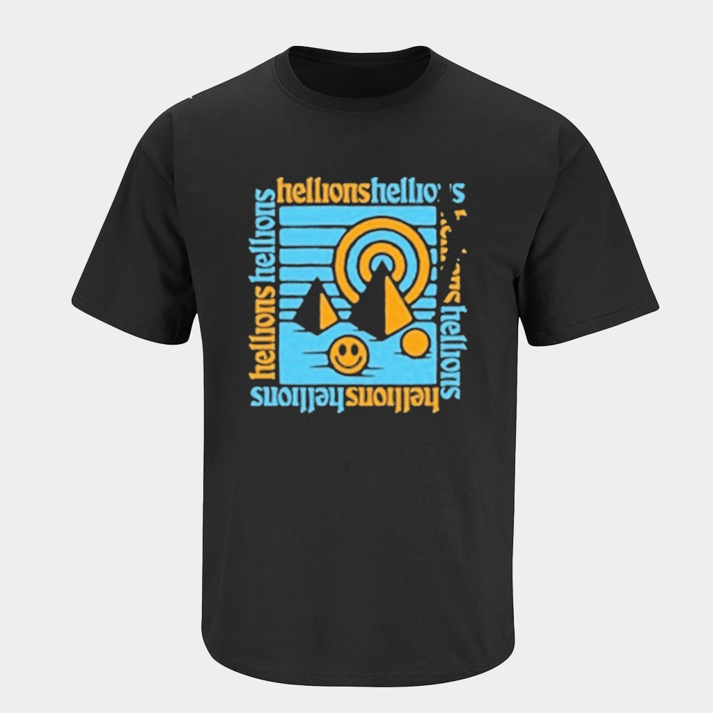 Hellions Pyramid T-Shirt Black Hellions Merch Gifts For Band Lovers - Lily Birch Market