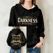 Hello Darkness My Old Friend Hoodie I've Come To Drink With You Again Saint Patrick's Day Hoodie - Lilybirchmarket