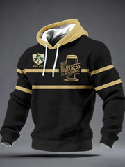 Hello Darkness My Old Friend Hoodie Men's Patrick's Day Apparel Gifts For Him Ireland - Lilybirchmarket