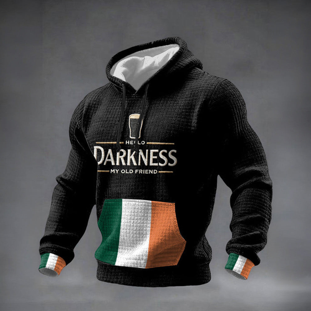 Hello Darkness My Old Friend Hoodie Saint Patricks Day Outfits St Patrick's Day Stuff - Lilybirchmarket