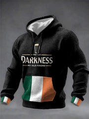 Hello Darkness My Old Friend Hoodie St Patty's Day Apparel Gift Ideas For Husband Ireland - Lilybirchmarket