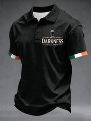  Hello Darkness My Old Friend Polo Shirt St Patrick's Day Shirt Gift For Irish Holiday - TradiViet