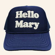 Hello Mary Merch Hello Mary Trucker Hat Christmas Gifts For Young Men - Lilybirchmarket