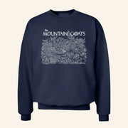 Hello Merch The Mountain Goats Sea Monster Navy Sweatshirt Gift Ideas For Him - Lilybirchmarket