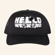 Helloweekendmusic Merch Hw Foam Trucker Hat Present For Husband - Lilybirchmarket