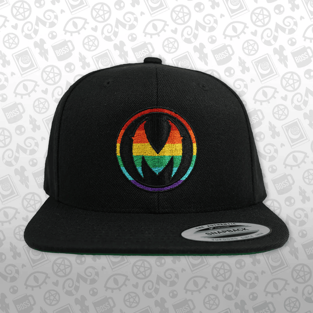Helluva Boss Pride Merch 2025 IMP Pride Snapback Hat First Fathers Day Gift Ideas - Lilybirchmarket