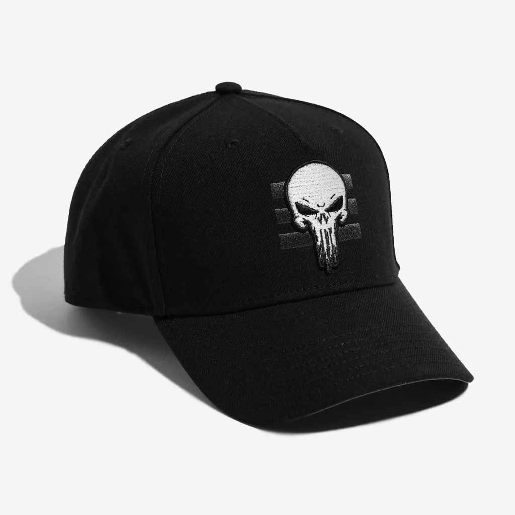 Heroes Villains Merch The Punisher Embroidered Hat Best Gifts For Husband - Lilybirchmarket