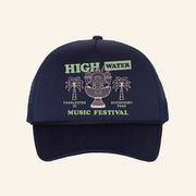High Water Festival Merch Fountain Foam Trucker Hat Christmas Gift Ideas For Dad - Lilybirchmarket