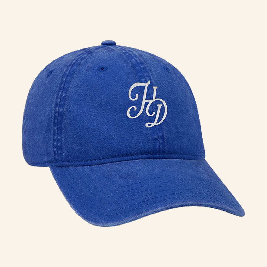 Hilary Duff Merch HD Logo Embroidered Hat Gifts For Music Lovers - Lilybirchmarket