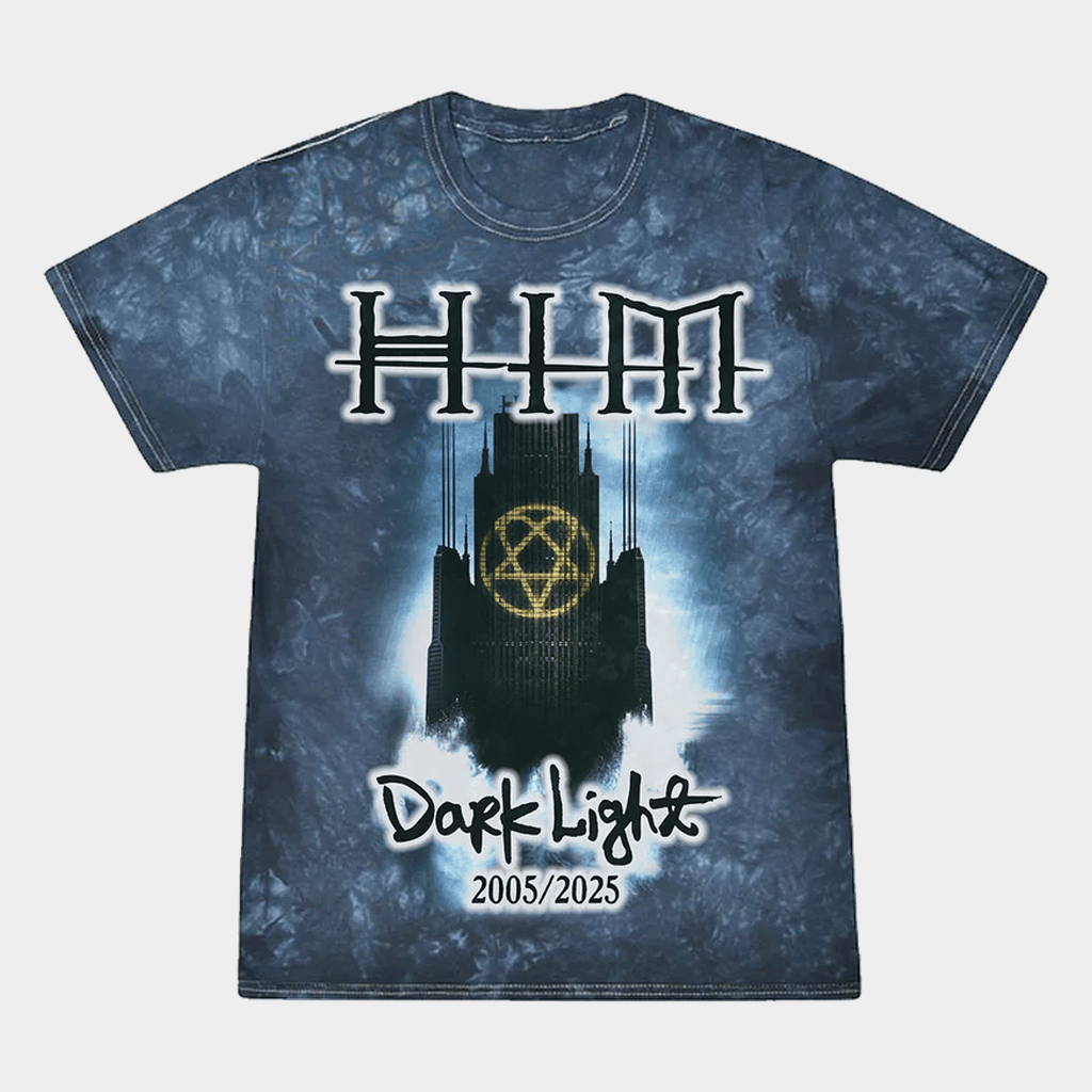 HIM Merch Dark Light Tie Dye Shirt Presents For Rock Music Lovers - Lily Birch Market