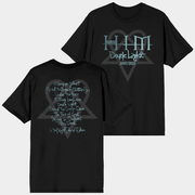 HIM Merch Dark Light Tracklist T-Shirt Gift Ideas For Rock Music Lovers - Lily Birch Market