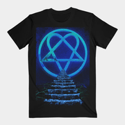 HIM Merch Esoterigram T-Shirt Black Cool Gifts For Rock Lovers - Lily Birch Market