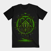 HIM Merch Gigergram T-Shirt Black Presents For Rock Music Lovers - Lily Birch Market