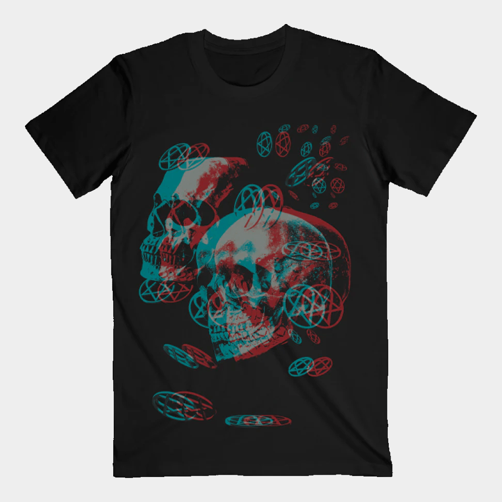 HIM Merch Phantasmagram T-Shirt Black Gifts For A Rock Music Lover - Lily Birch Market