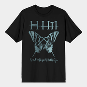 HIM Merch Rip Out The Wings Of A Butterfly T-Shirt Gifts For Rock Lovers - Lily Birch Market