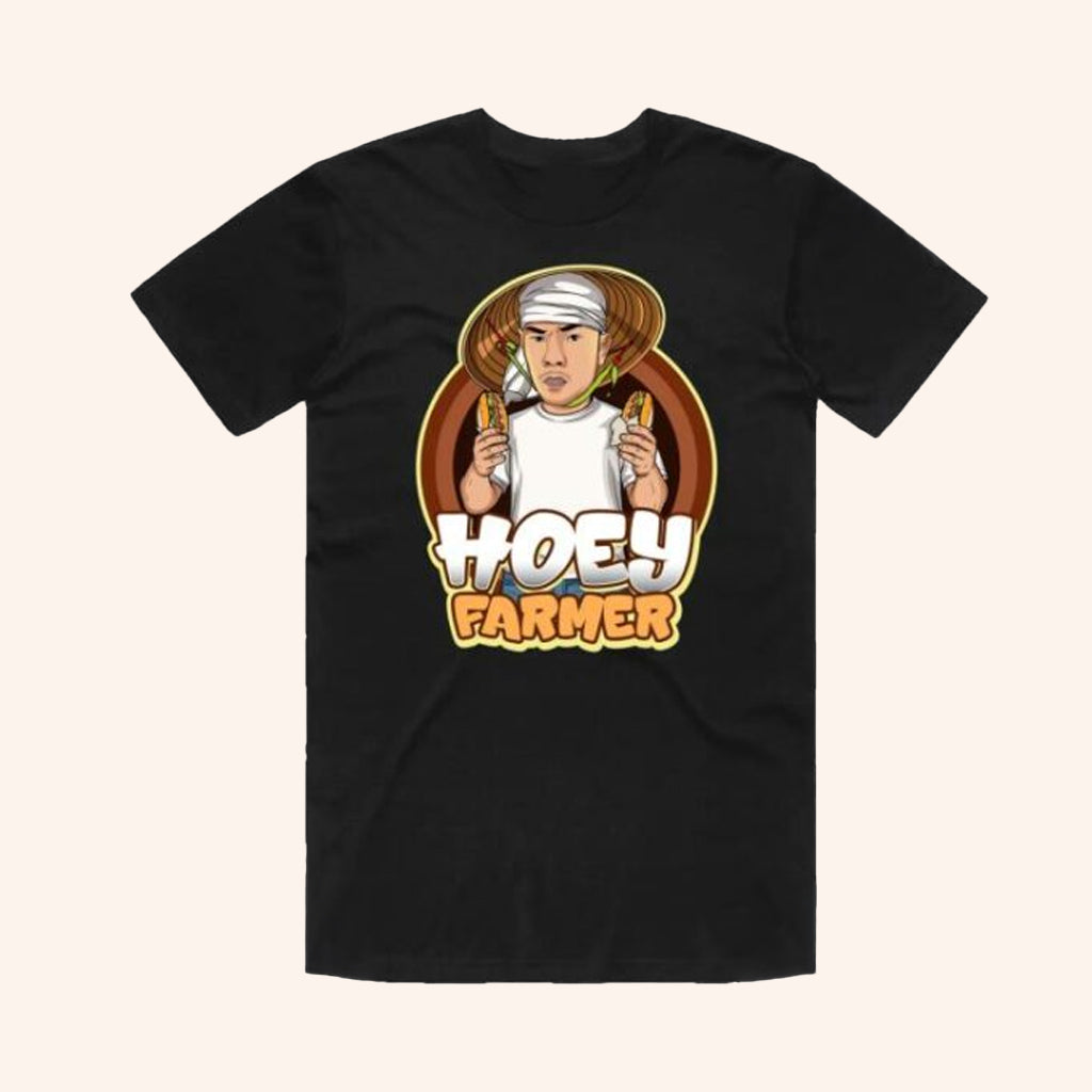 Hoey Farmer Merch Hoey Farmer Graphic Logo T-Shirt Black Gifts For Friends - Lily Birch Market