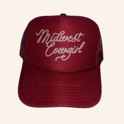 Homewurk Merch Midwest Cowgirl Trucker Hat Christmas Gifts For Husband - Lilybirchmarket