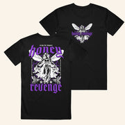 Honey Revenge Merch Angel Black T-Shirt Gifts For Pop Music Lovers - Lily Birch Market