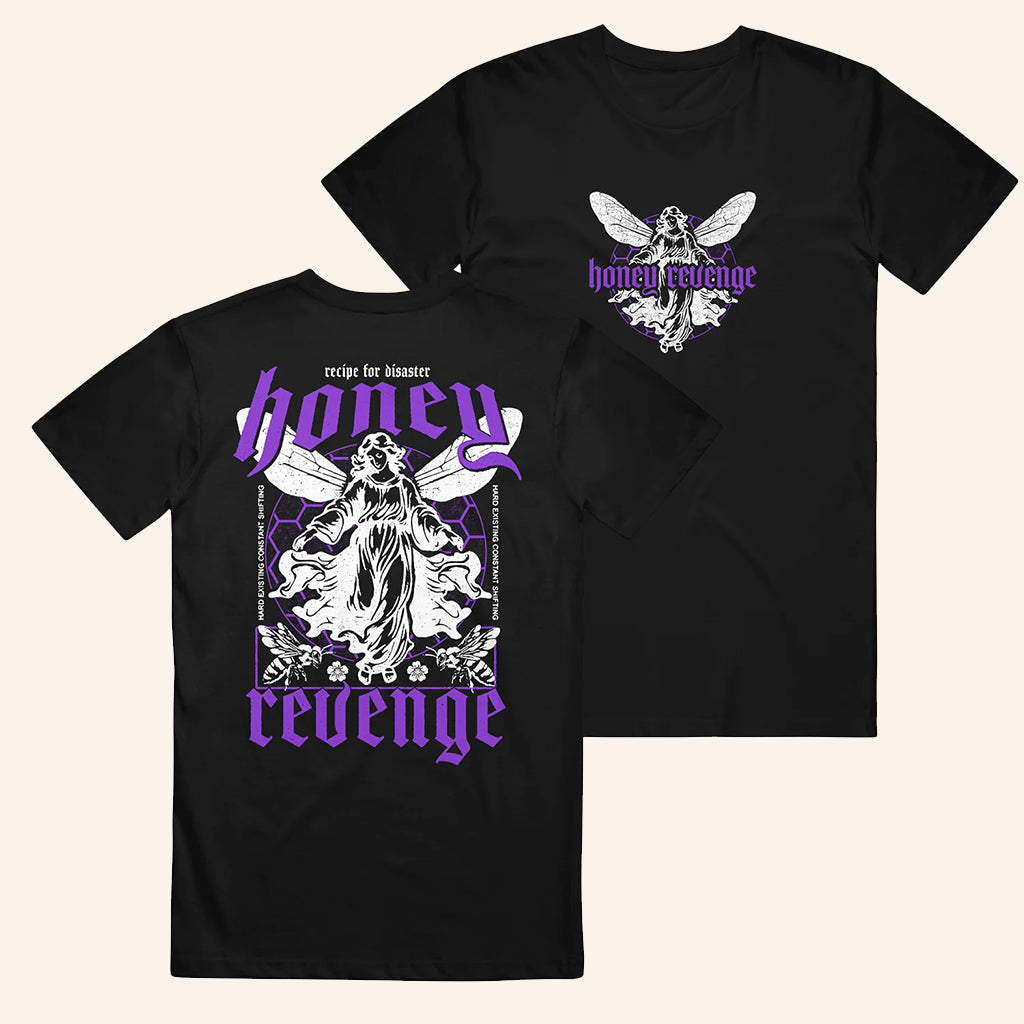 Honey Revenge Merch Angel Black T-Shirt Gifts For Pop Music Lovers - Lily Birch Market
