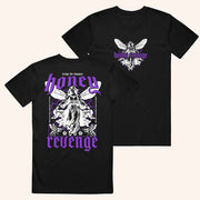 Honey Revenge Merch Angel Black T-Shirt Presents For Music Lovers - Lily Birch Market