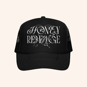 Honey Revenge Merch Heart Black Trucker Hat Music Gift Ideas For Guys - Lilybirchmarket