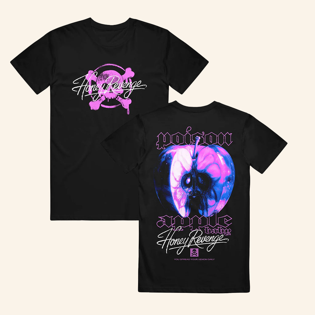 Honey Revenge Merch Poison Apple Baby Black T-Shirt Best Gifts For Pop Lovers - Lily Birch Market