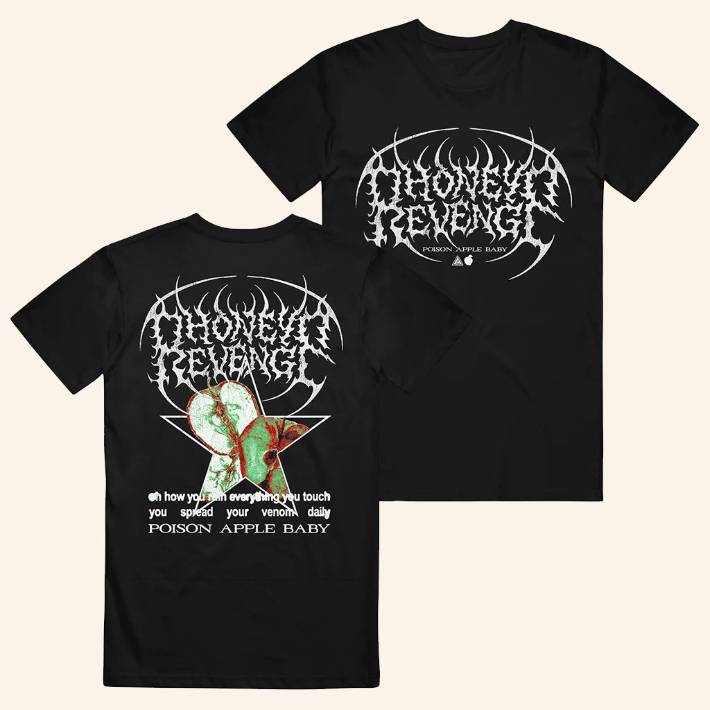 Honey Revenge Merch Poison Apple Baby Metal Black T-Shirt Gifts Ideas For Pop Lovers - Lily Birch Market