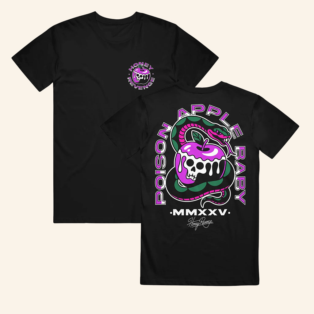 Honey Revenge Merch Poison Apple Baby Traditional Black T-Shirt Gifts For Pop Fans - Lily Birch Market