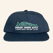 Hoop York City Merch A Woman's World Snapback Hat Gifts For Friends - Lilybirchmarket