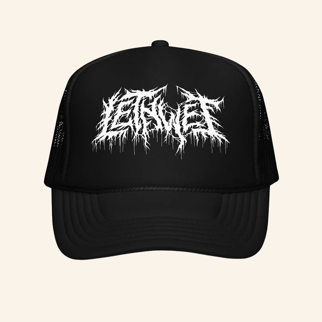 Horror Pain Gore Death Merch Lethwei Logo Trucker Hat Christmas Gift Ideas For Dad - Lilybirchmarket