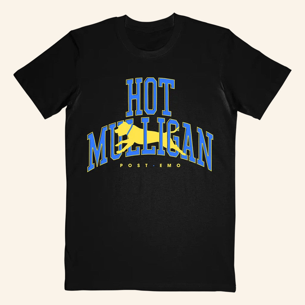 Hot Mulligan Merch Dog Black T-Shirt Presents For Music Lovers - Lily Birch Market