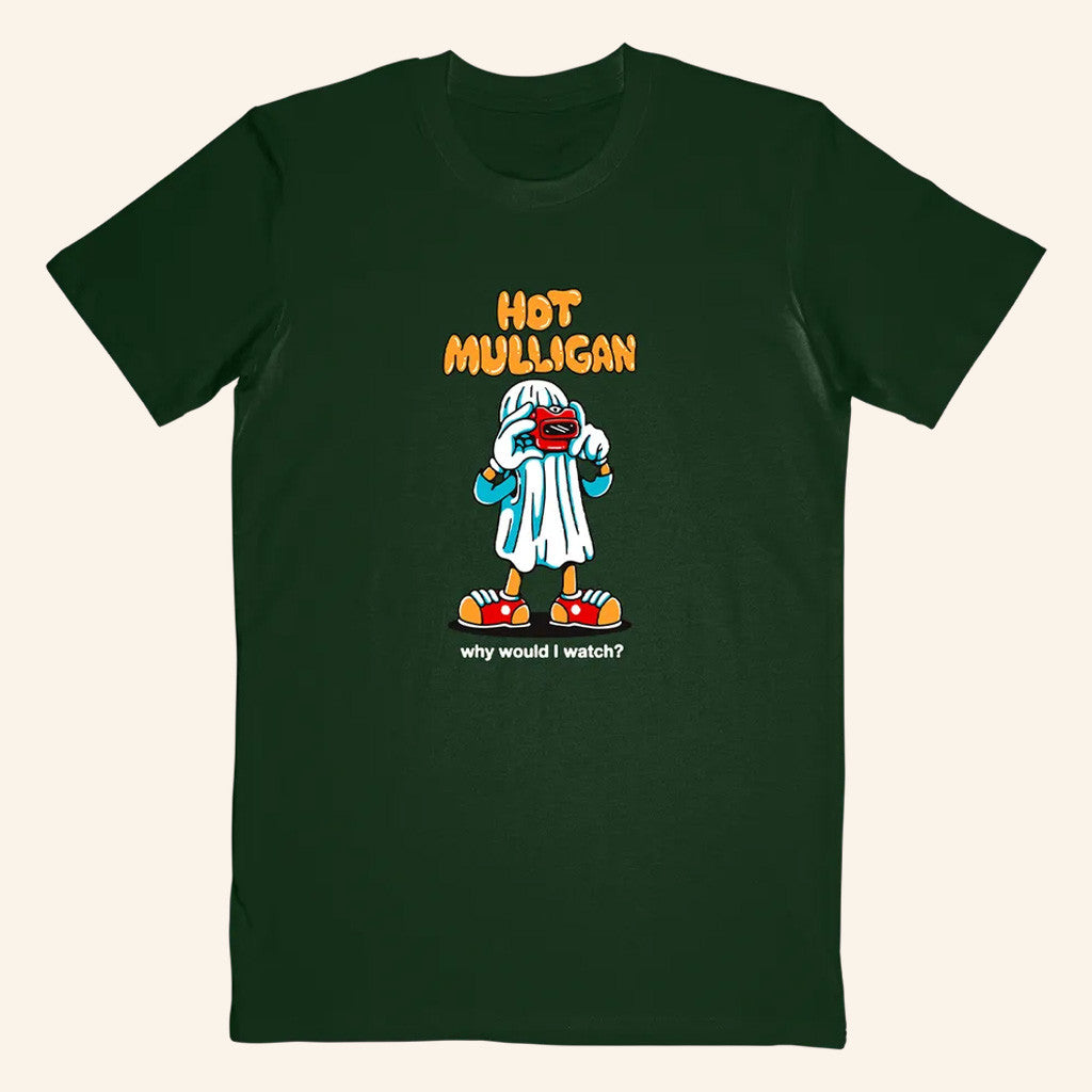 Hot Mulligan Merch Ghost T-Shirt Music Lover Gift Ideas For Him - Lily Birch Market