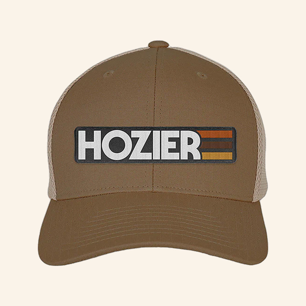 Hozier Merch Hozier Stripe Trucker Hat Music Lover Gift Ideas For Him - Lilybirchmarket