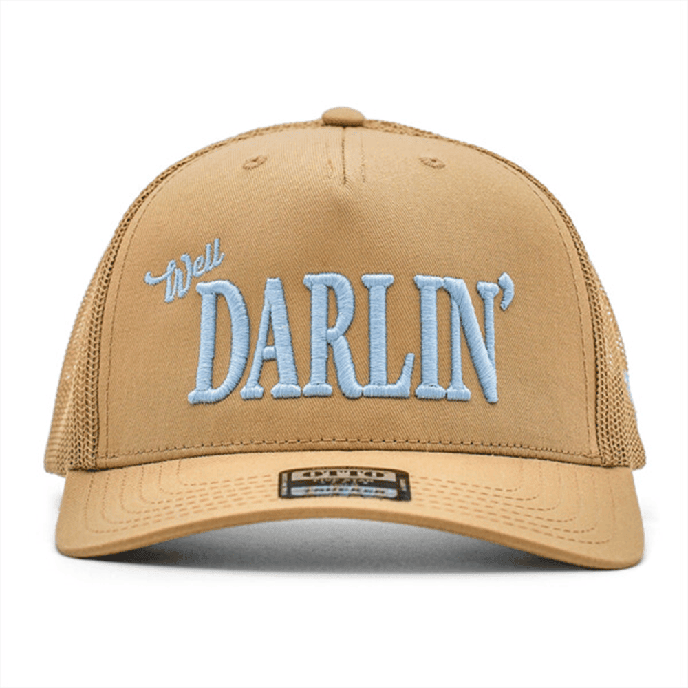 Hudson Westbrook Merch Well Darlin Trucker Hat Good Father's Day Presents - Lilybirchmarket