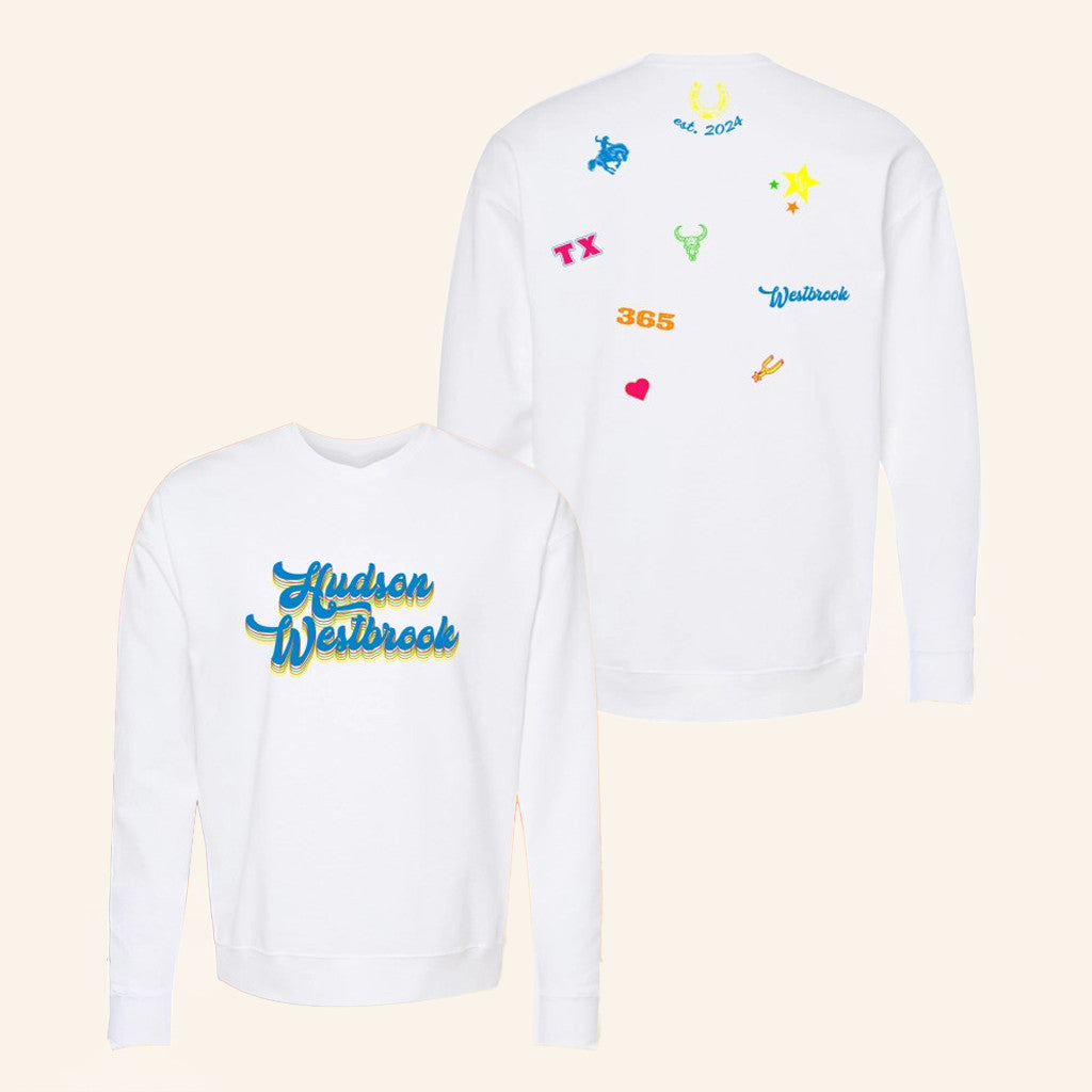Hudson Westbrook Merch Westbrook Confetti Sweatshirt Xmas Gifts For Him - Lilybirchmarket