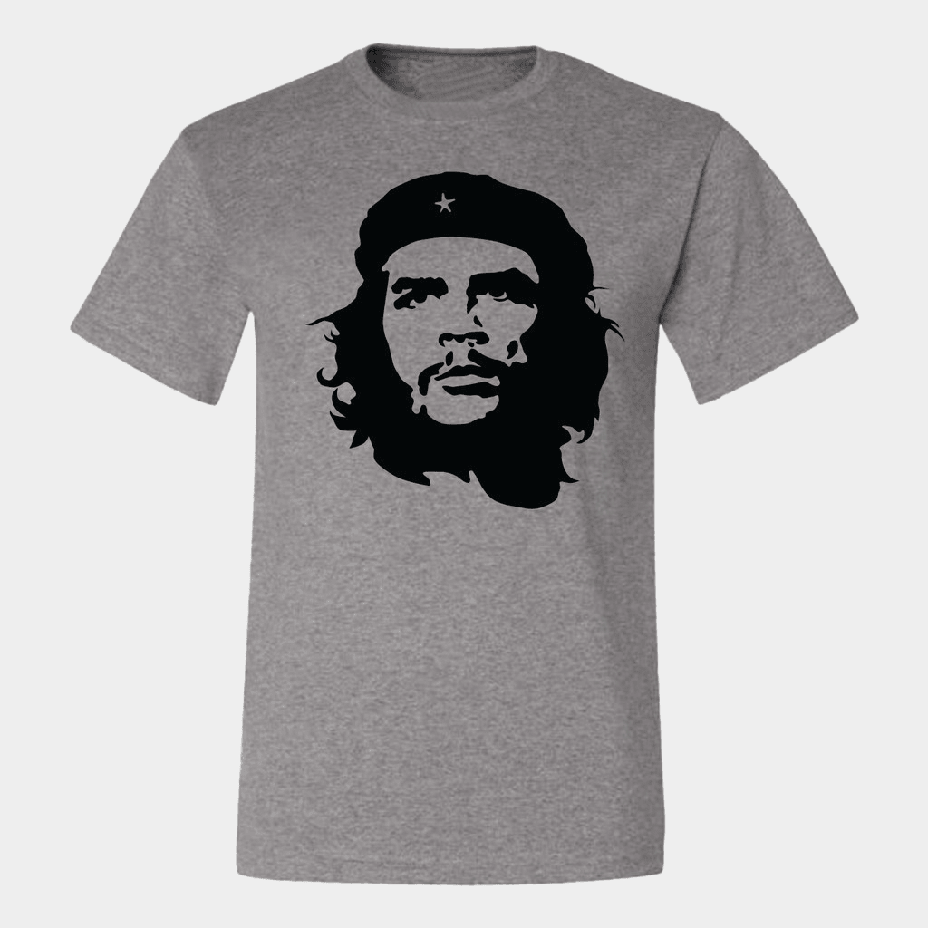 Hugo Chavez Che Guevara Face Photo T-Shirt Political Apparel Gifts For Brother - Lily Birch Market