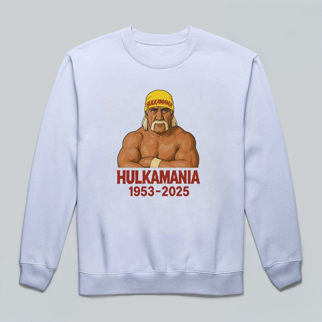 Hulk Hogan 1953 2025 Hulkamania RIP Sweatshirt Hulk Hogan Merch Gifts For Fans - Lilybirchmarket