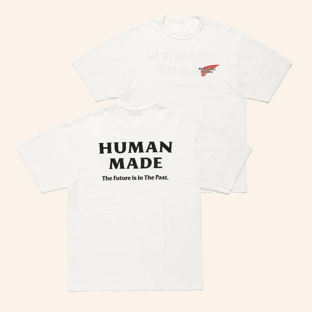 Human Made Merch Human Made X Red Wing Graphic T-Shirt Gifts For Boyfriend - Lily Birch Market