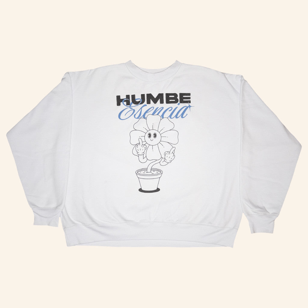 Humbe Merch Humbe Esencia Flower Pot Sweatshirt Presents For Music Lovers - Lilybirchmarket