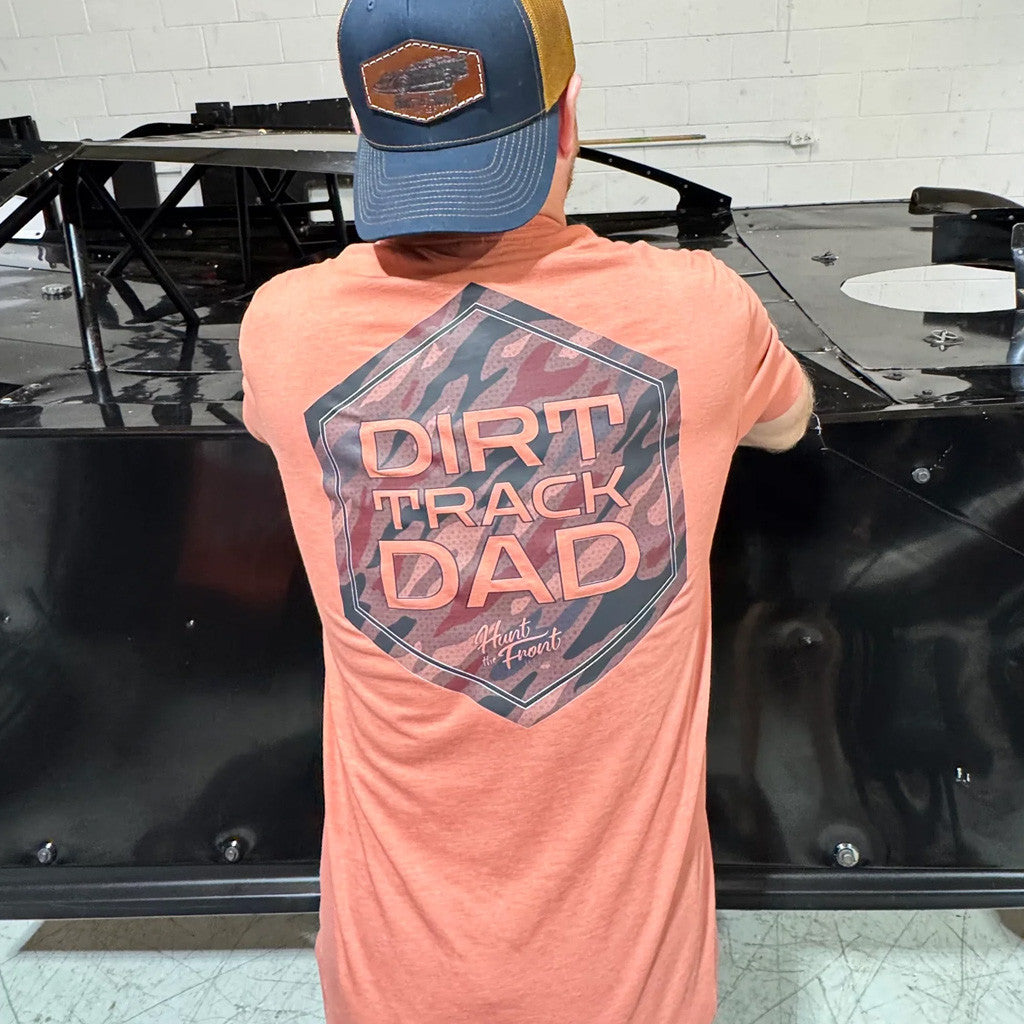 Hunt The Front Merch Dirt Track Dad T-Shirt Birthday Gifts Ideas For Him - Lily Birch Market